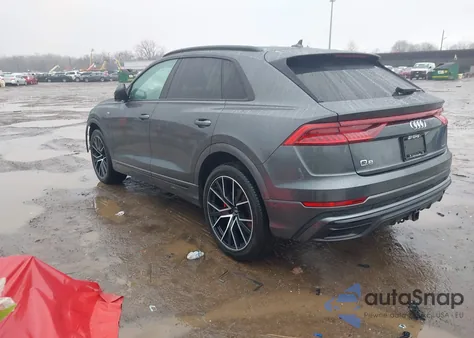 2021 Audi Q8 Premium Plus 55 Tfsi Quattro Tiptronic из США, поврежденный, VIN WA1EVAF19MD007860